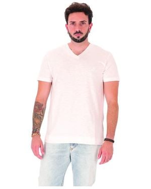 DIESEL Tops ,Wit ,Katoen Elion T-Shirt - Roze