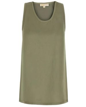 Michael Kors Sleeveless Tops - Green
