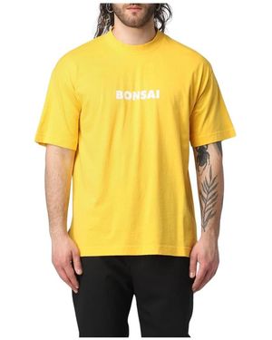 Bonsai Graphic Print T-Shirt - Gelb