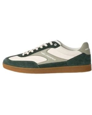 KARL LAGERFELD Schoenen ,Groen ,Leer Kandidate Sneakers