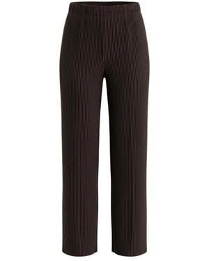 Issey Miyake Wide Trousers - Black