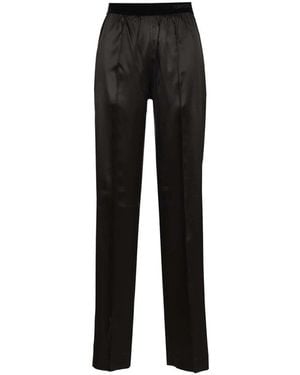 Tom Ford Wide Pants - Black