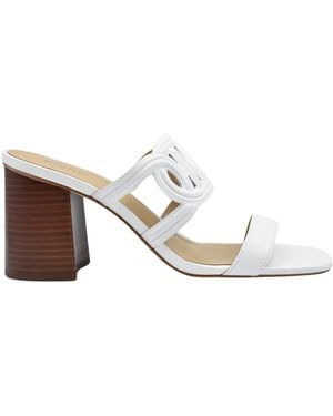 Michael Kors Heeled Mules - White