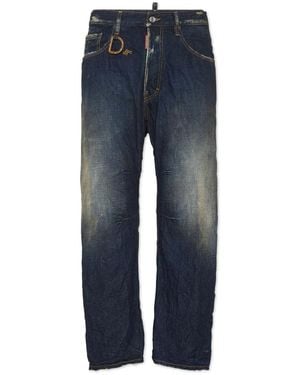 DSquared² Straight Jeans - Blauw