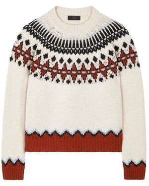 Alanui Round-Neck Knitwear - Wit