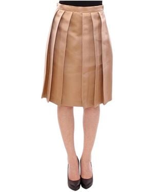Andrea Incontri Midi Skirts - Brown