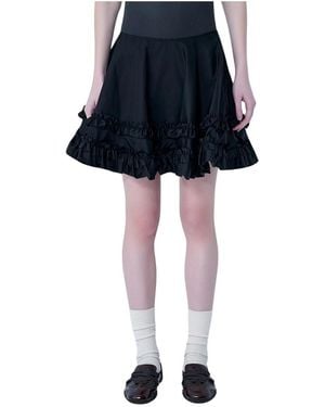 Ganni Short Skirts - Blue