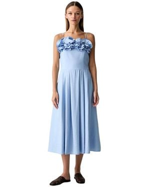 Stine Goya Midi Dresses - Azul
