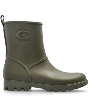 COACH Rain Boots - Green