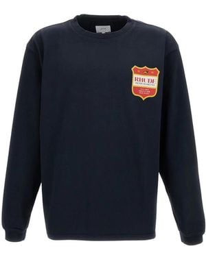 Rhude Long Sleeve T-Shirts - Blue