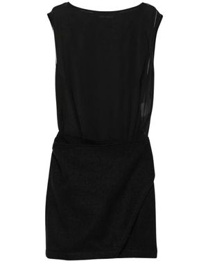 Our Legacy Kleedjes ,Zwart ,Katoen Twisted Mini Dress
