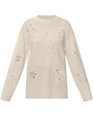 LoveShackFancy Westcott Sweater - Weiß