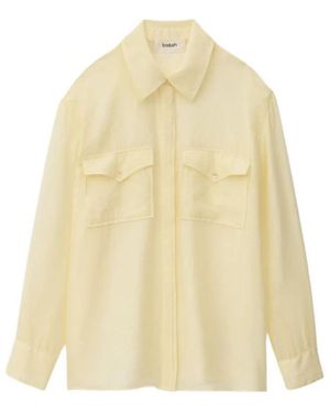 Ba&sh Overhemden ,Geel ,Shirt Bao