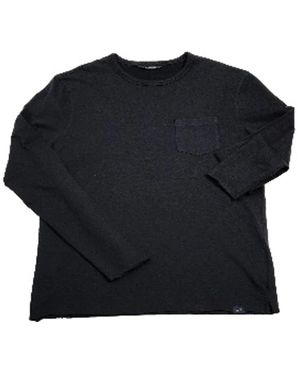 Gas Tops ,Zwart ,Katoen Long Sleeve Tops