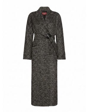 Max Mara Belted Coats - Negro