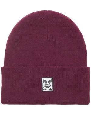Obey Ribshaker Strickmütze - Lila