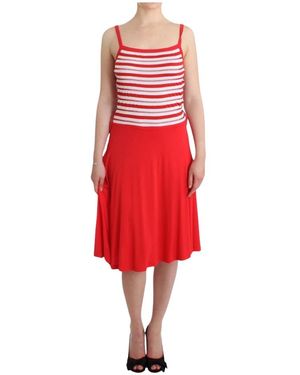 Roccobarocco Midi Dresses - Rosso