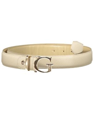 Guess Riem Met Metalen Gesp - Naturel