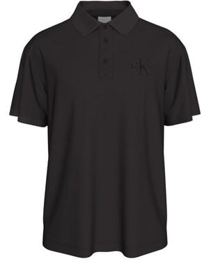 Calvin Klein Polo Shirts - Negro