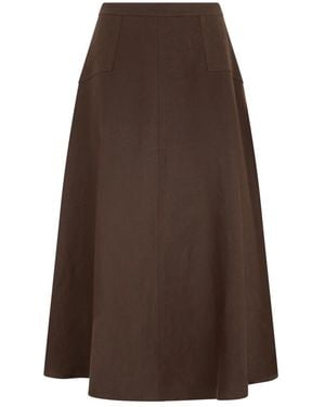 Polo Ralph Lauren Midi Skirts - Brown