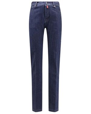 Kiton Slim-Fit Jeans - Blue