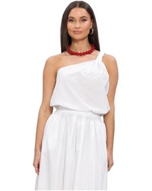 Lina Locchi Ll-Adriana Top - Weiß