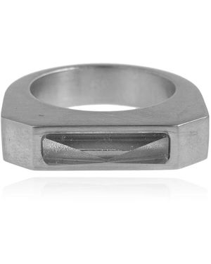 Rick Owens Hollywood Pyramid Ring - Grau
