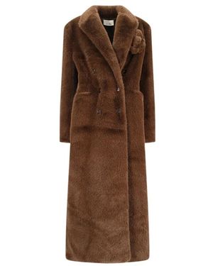 GIUSEPPE DI MORABITO Double-Breasted Coats - Marrón