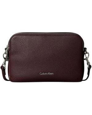 Calvin Klein Cross Body Bags - Rosso