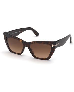 Tom Ford Ft0871 52F Zonnebril - Bruin