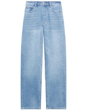 Gcds Straight Jeans - Blu