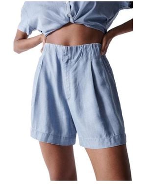 Salsa Jeans Denim Shorts - Blue