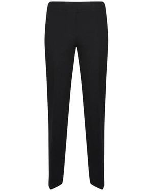 Elena Miro Slim-Fit Pants - Black