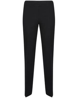 Elena Miro Slim-Fit Trousers - Black