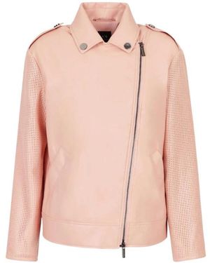 ARMANI EXCHANGE Light Jackets - Pink