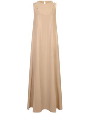 Peserico Maxi Dresses - Natural