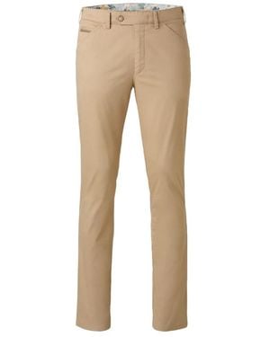 Meyer Slim-Fit Trousers - Neutro
