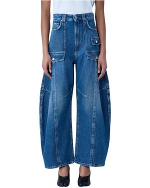 Sportmax Loose-Fit Jeans - Azul