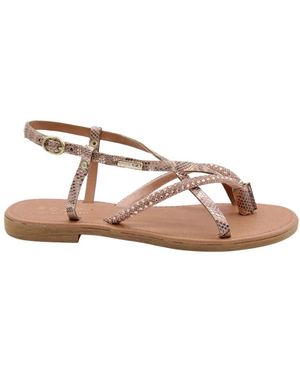 Scapa Flat Sandals - Rose