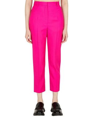 McQueen Cropped Pants - Pink