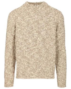 Dolce & Gabbana Round-Neck Knitwear - Natural