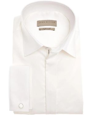 John Miller Formal Shirts - White