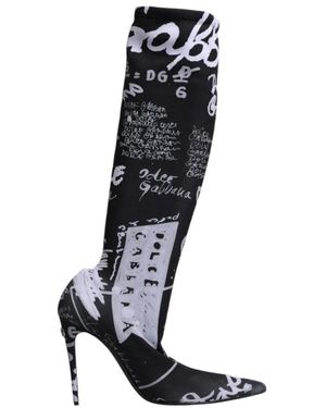 Dolce & Gabbana Heeled Boots - Black