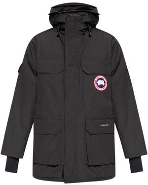 Canada Goose Jassen ,Zwart ,Katoen Expedition Parka - Grijs