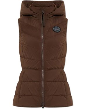 Canada Goose Jassen ,Bruin ,Leer Clair Vest