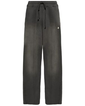 Golden Goose Drawstring Star Broeken - Grijs