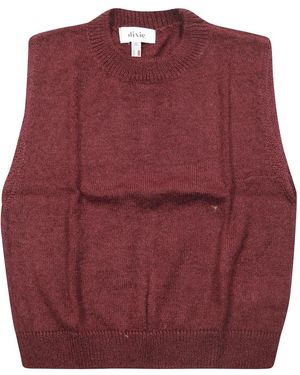 Dixie Truien & Vesten ,Rood ,Gilet