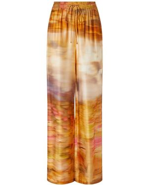 Pinko Wide Hosen - Orange