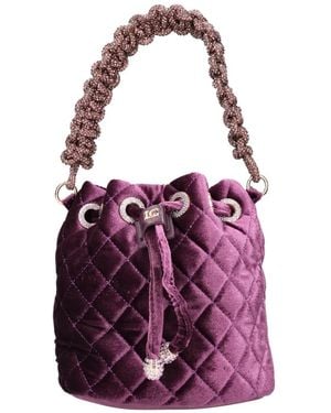 La Carrie Bucket Bags - Purple