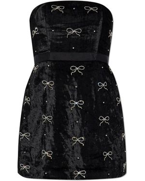 LoveShackFancy Short Dresses - Noir
